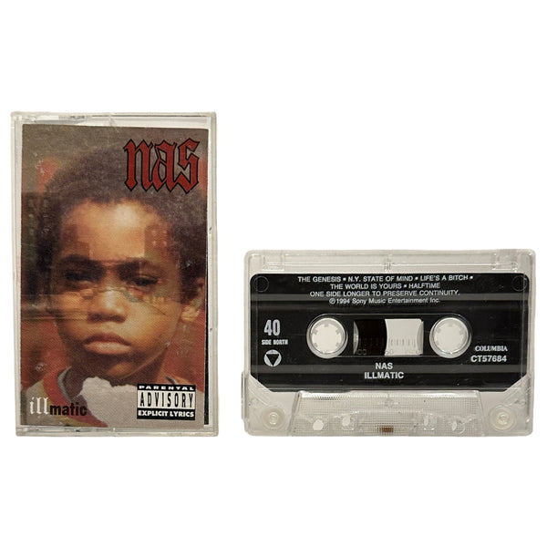 •NAS - ILLMATIC• ~1994 OG PRESSING~ (CASSETTE TAPE)