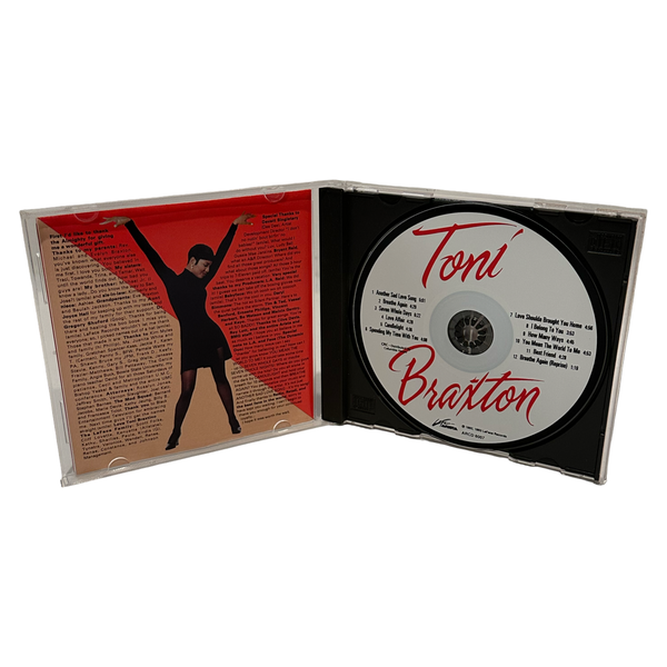 •TONI BRAXTON - TONI BRAXTON• ~1992 OG PRESSINGS~ (CD & CASSETTE TAPE)