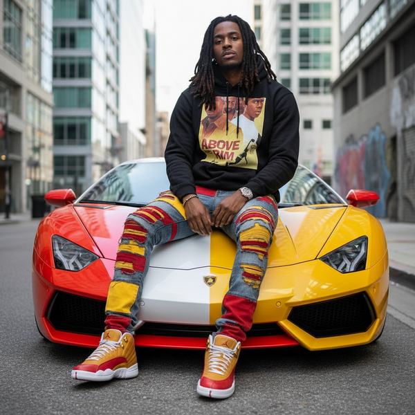 *Above The Rim ~ Motion Picture* ~thick pullover hoodie~ (XL)