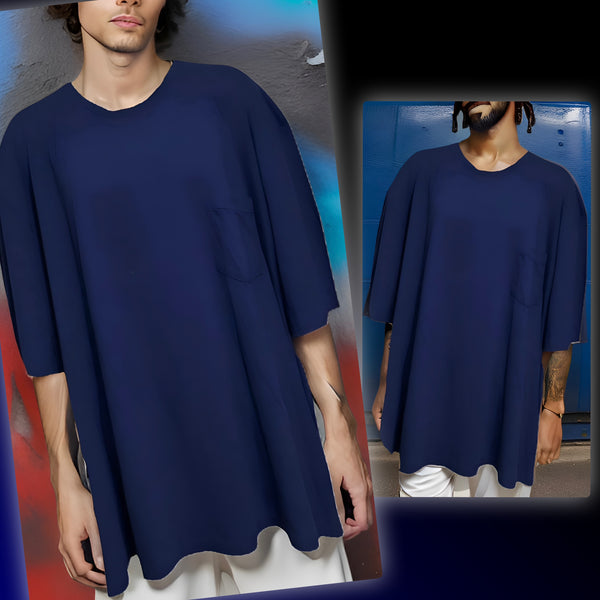 ^BRITCHES^ (BLUE) FRONT POCKET TEE (7XT) (Tall)