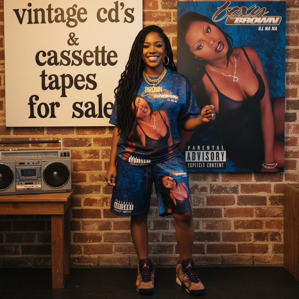 •FOXY BROWN ~ ILL NA NA• ~1996 OG PRESSING~ (CASSETTE TAPE) (3)