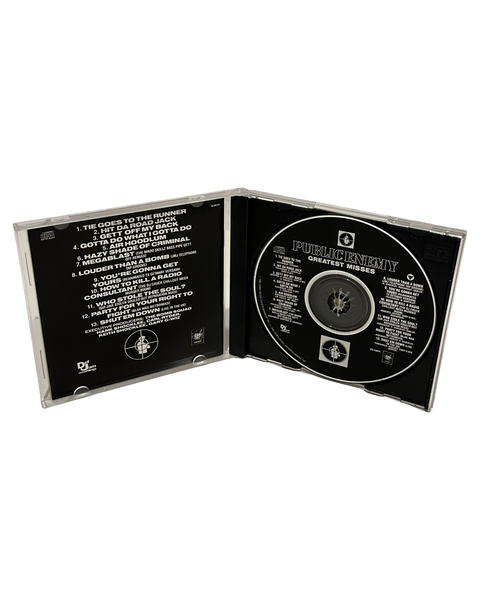 •PUBLIC ENEMY - GREATEST MISSES• ~1992 OG PRESSINGS~ (CD & CASSETTE TAPE)