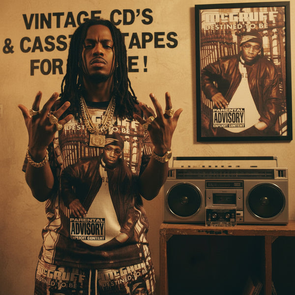 •McGRUFF - DESTINED TO BE• ~1998 OG PRESSING~ (CASSETTE TAPE)