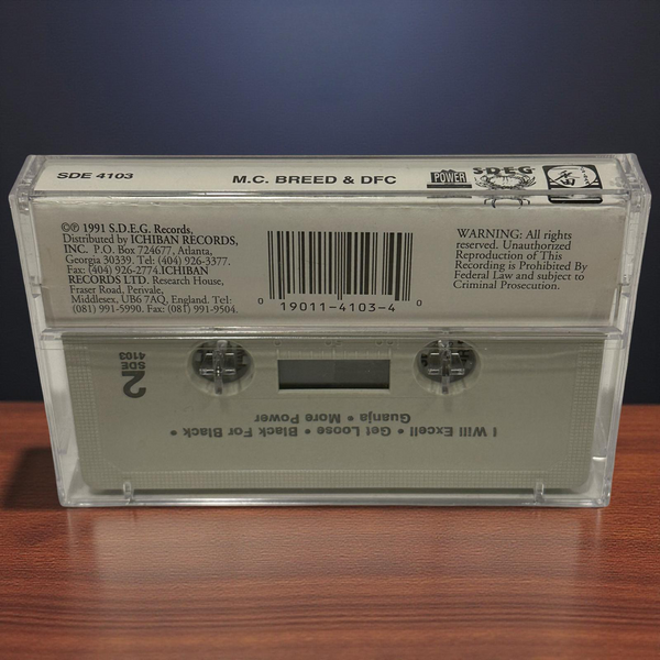•M.C. BREED & DFC - M.C. BREED & DFC• ~1991 OG PRESSING~ (CASSETTE TAPE)
