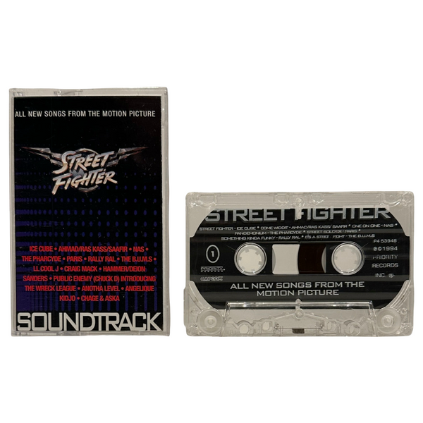 •STREET FIGHTER - SOUNDTRACK• ~1994 OG PRESSINGS~ (CD & CASSETTE TAPE)