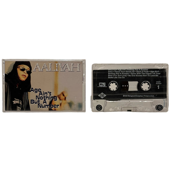 •AALIYAH - AGE AIN’T NOTHING BUT A NUMBER• ~1994 OG PRESSING~ (CASSETTE TAPE)