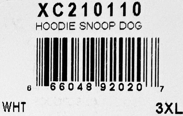 *CROOKS & CASTLES* (WHITE) ~SNOOP DOGG~ PULLOVER HOODIES FOR MEN