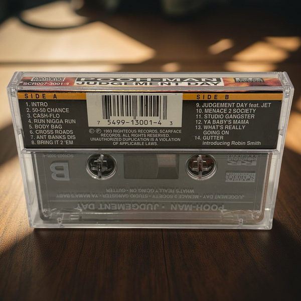 •POOH-MAN - JUDGEMENT DAY• ~1993 OG PRESSING~ (CASSETTE TAPE)