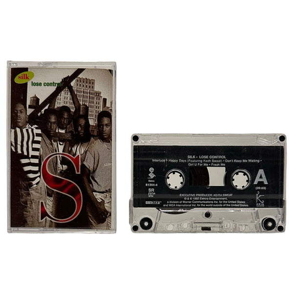 •SILK - LOOSE CONTROL• ~1992 OG PRESSING~ (CASSETTE TAPE) (2)