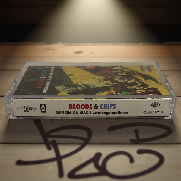 •BLOODS & CRIPS - BANGIN’ ON WAX• ~1994 OG PRESSING~ (CASSETTE TAPE)