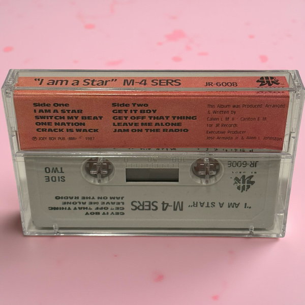 •M-4SERS - “I AM A STAR”• ~1987 OG PRESSING~ (CASSETTE TAPE)