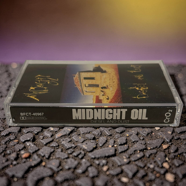 •MIDNIGHT OIL ~ DIESEL & DUST• ~1988 OG CANADIAN PRESSINGS~ (CD & CASSETTE TAPE)