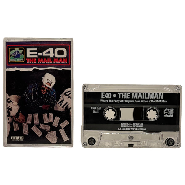 •E-40 - THE MAIL MAN EP• ~1995 OG REPRESSINGS~ (CD & CASSETTE TAPE)