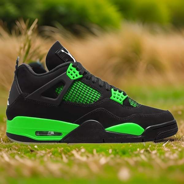 RETRO JORDAN 4 ~splide green~ Size 13 (Men’s) (Prototype)