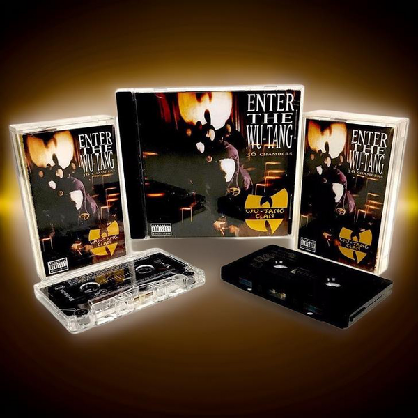 •WU-TANG CLAN - ENTER THE WU-TANG• (36 CHAMBERS) (1993) (CASSETTE & CD AVAILABLE) (ORIGINAL PRESSINGS)