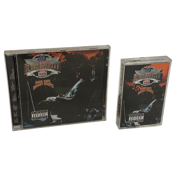 •BUBBA SPARXXX - DARK DAYS, BRIGHT NIGHTS OF• ~2001 OG PRESSINGS~ (CD & CASSETTE TAPE)