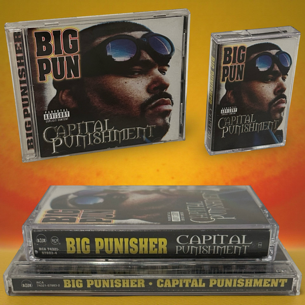 •BIG PUNISHER - CAPITAL PUNISHMENT• ~1998 OG CANADIAN PRESSINGS~ (CD & CASSETTE TAPE)