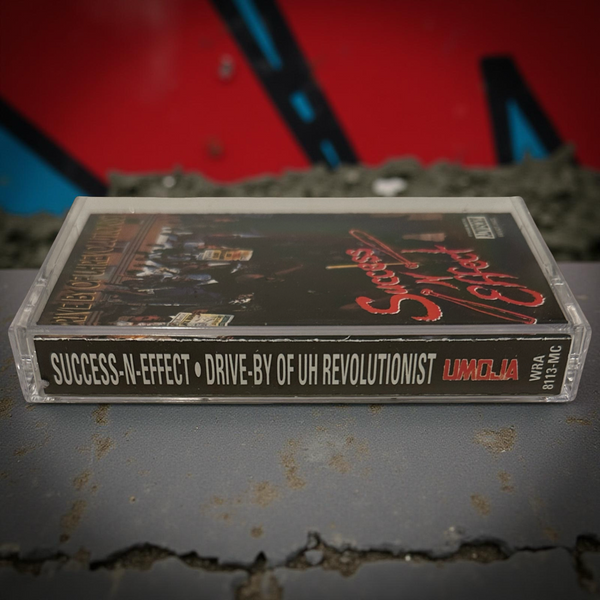 •SUCCESS-N-EFFECT - DIVE-BY OF UH REVOLUTIONIST• ~1992 OG PRESSING~ (CASSETTE TAPE)