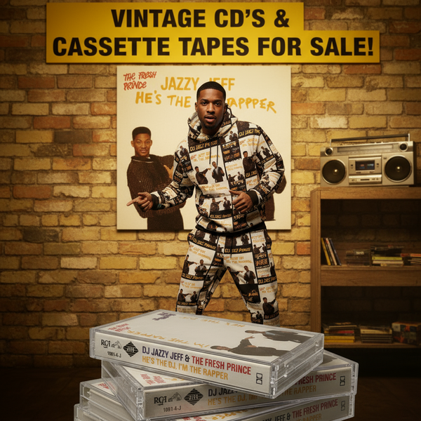 •D.J. JAZZY JEFF & THE FRESH PRINCE - HE’S THE DJ, I’M THE RAPPER• ~1988 OG PRESSING~ (CASSETTE TAPE) (3)