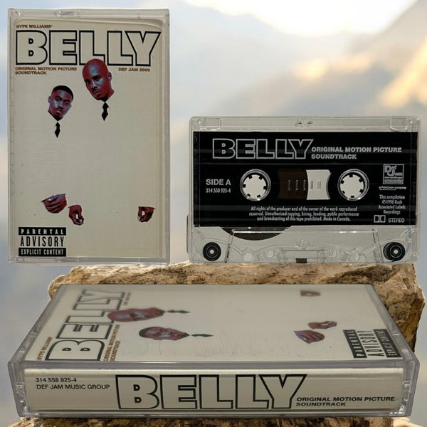 •BELLY - ORIGINAL MOTION PICTURE SOUNDTRACK• ~1998 OG CANADIAN PRESSING~ (CASSETTE TAPE)