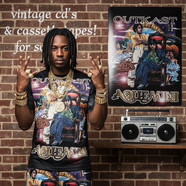 •OUTKAST - AQUEMINI• ~1998 OG PRESSING~ (CASSETTE TAPE)