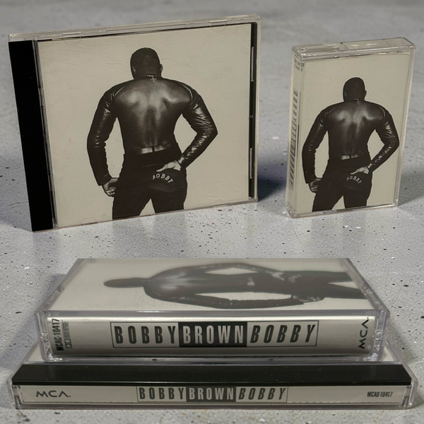 •BOBBY BROWN ~ BOBBY• ~1992 OG PRESSINGS~ (CD & CASSETTE TAPE)