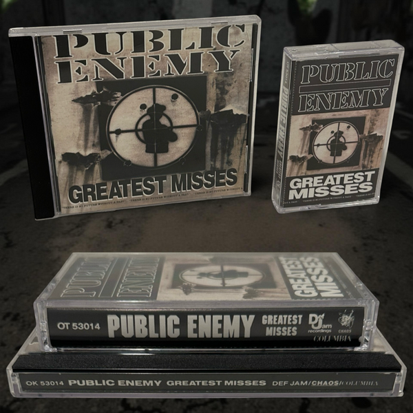 •PUBLIC ENEMY - GREATEST MISSES• ~1992 OG PRESSINGS~ (CD & CASSETTE TAPE)