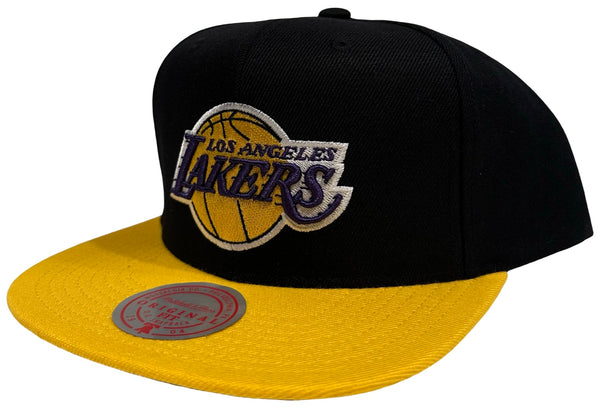 *Los Angeles Lakers* snapback hats by Mitchell & Ness