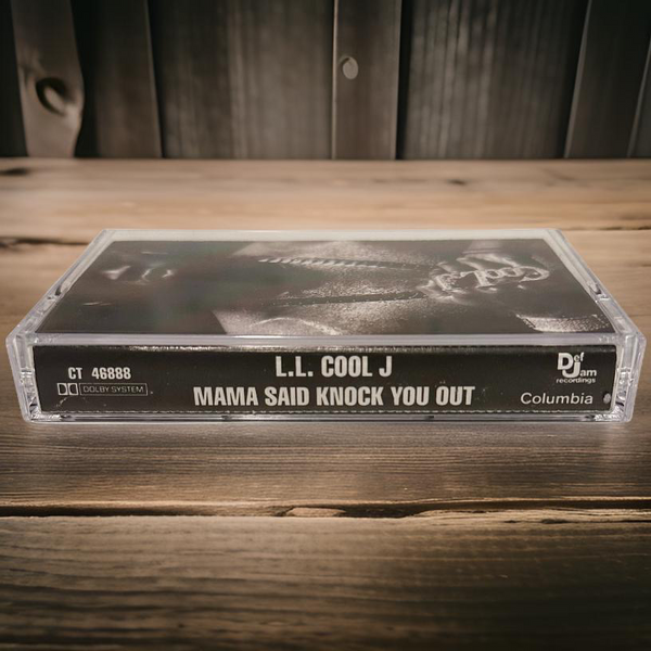 •LL COOL J - MAMA SAID KNOCK YOU OUT• ~1990 OG PRESSING~ (CASSETTE TAPE) (1)