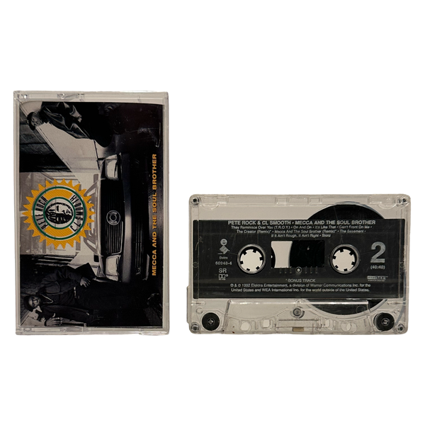 •PETE ROCK & C.L. SMOOTH - MECCA AND THE SOUL BROTHER• ~1992 OG PRESSINGS~ (CD & CASSETTE TAPE)