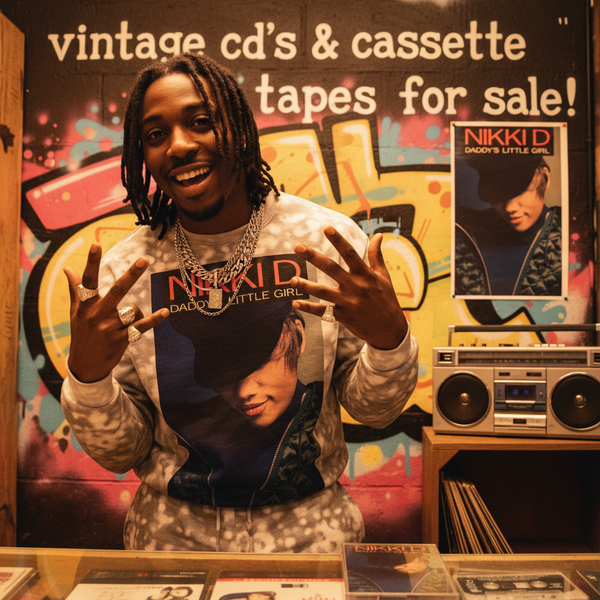 •NIKKI D - DADDY’S LITTLE GIRL• ~1991 OG PRESSING~ (CASSETTE TAPE) (1)