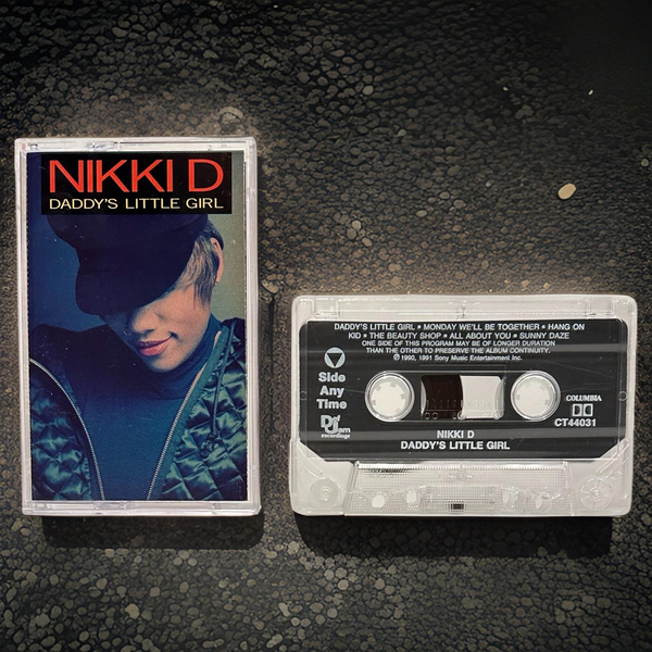 •NIKKI D - DADDY’S LITTLE GIRL• ~1991 OG PRESSING~ (CASSETTE TAPE) (1)