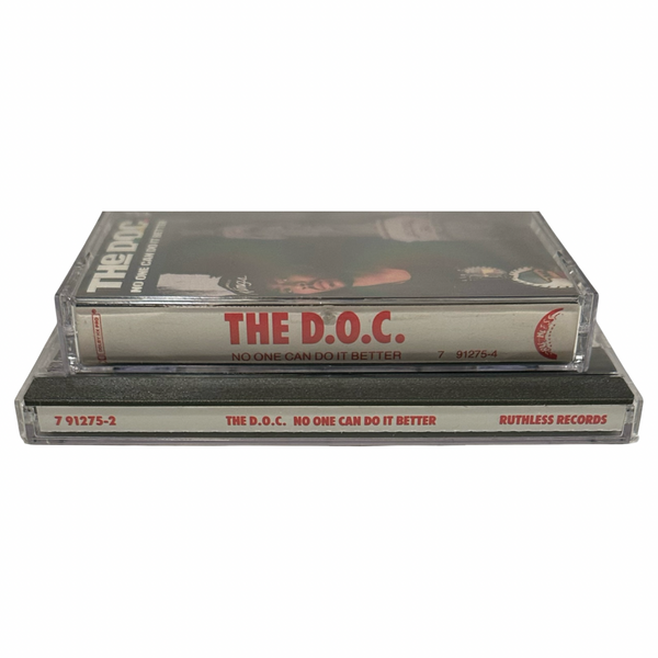 •THE D.O.C. ~ NO ONE CAN DO IT BETTER• ~1989 OG PRESSINGS~ (CD & CASSETTE TAPE)