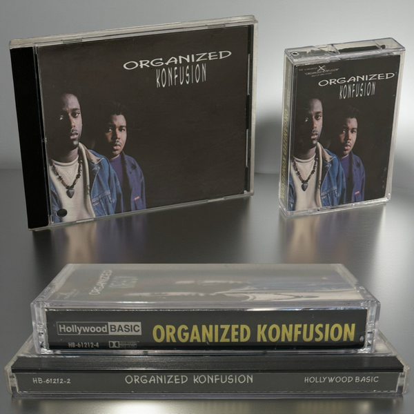•ORGANIZED KONFUSION - ORGANIZED KONFUSION• ~1991 OG PRESSINGS~ (PROMO CD & CASSETTE TAPE)