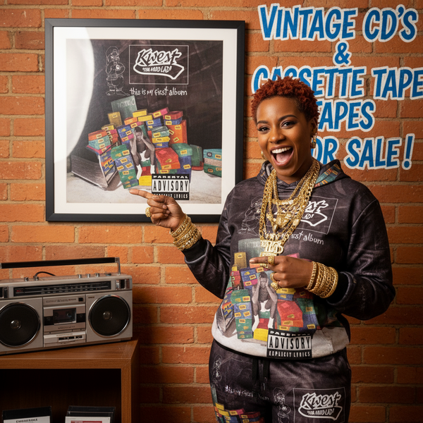 •KWEST THE MADD LAD ~ THIS IS MY FIRST ALBUM• ~1996 OG PRESSING~ (CASSETTE TAPE)