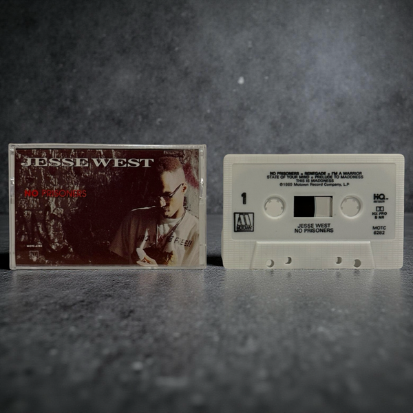 •JESSE WEST - NO PRISONERS• ~1989 OG PRESSING~ (CASSETTE TAPE)