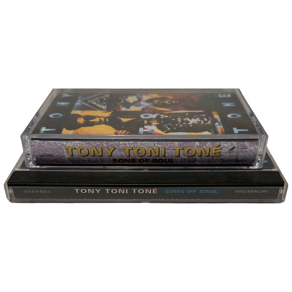 •TONY TONI TONE - SONS OF SOUL• ~1993 OG PRESSINGS~ (CD & CASSETTE TAPE)