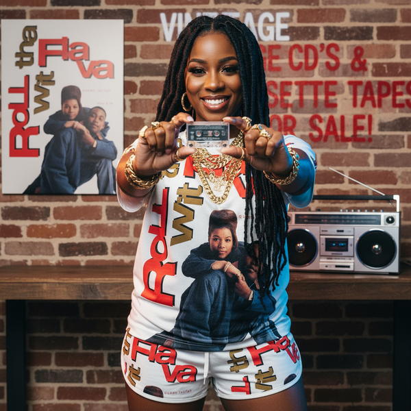 •ROLL WIT THA FLAVA - COMPILATION• ~1993 OG UNEDITED PRESS~ (CASSETTE TAPE) (1)