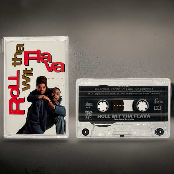 •ROLL WIT THA FLAVA - COMPILATION• ~1993 OG UNEDITED PRESS~ (CASSETTE TAPE) (1)