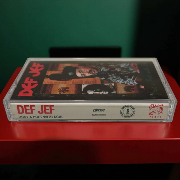 •DEF JEF ~ JUST A POET WITH SOUL• ~1989 OG PRESSING~ (CASSETTE TAPE) (3)