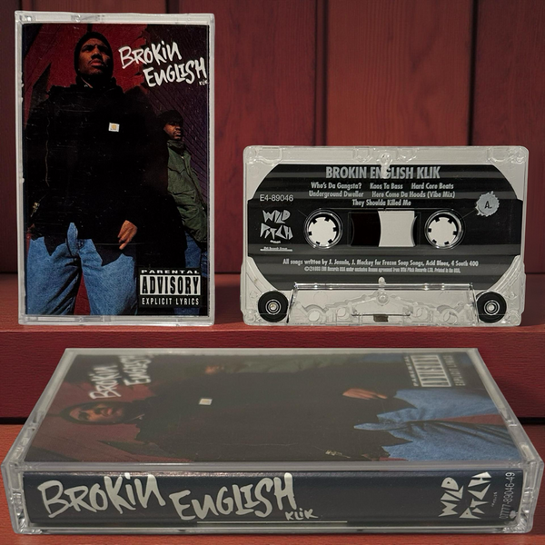 •BROKIN ENGLISH KLIK - BROKIN ENGLISH KLIK• ~1993 OG PRESSING~ (CASSETTE TAPE)