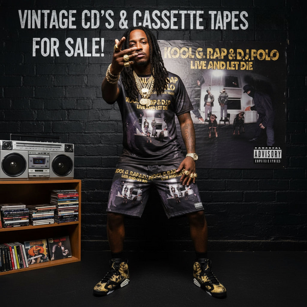 •KOOL G RAP & D.J. POLO - LIVE AND LET DIE• ~1992 OG PRESSINGS~ (CD & CASSETTE TAPE)