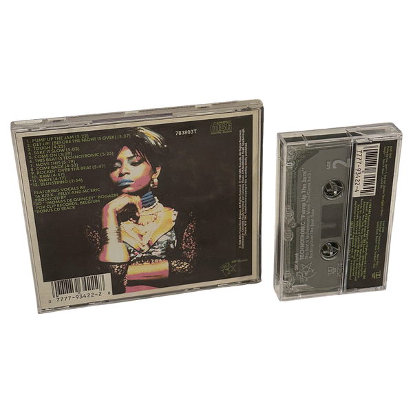 •TECHNOTRONIC - PUMP UP THE JAM THE ALBUM• ~1989 OG PRESSINGS~ (CD & CASSETTE TAPE)