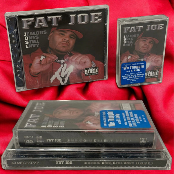 •FAT JOE - JEALOUS ONE’S STILL ENVY• ~2001 OG PRESSINGS~ (CD & SEALED CASSETTE TAPE)