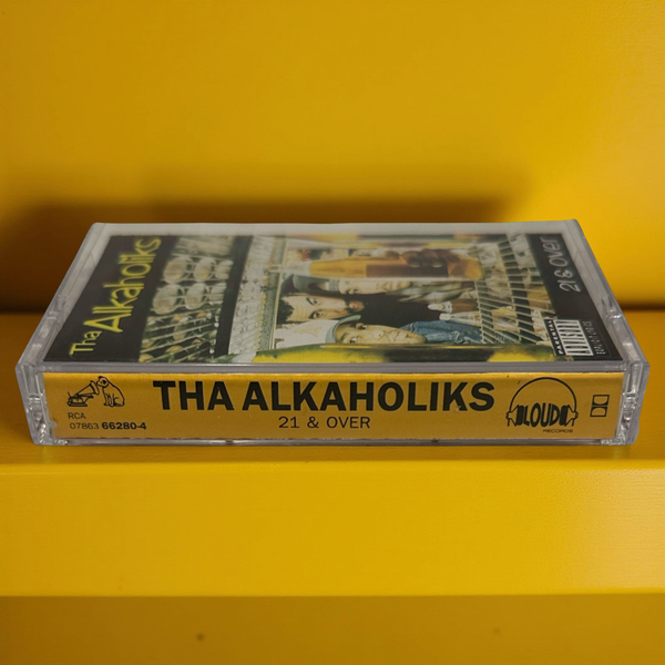 •THA ALKAHOLIKS - 21 & OVER• ~1993 OG PRESSING~ (CASSETTE TAPE)