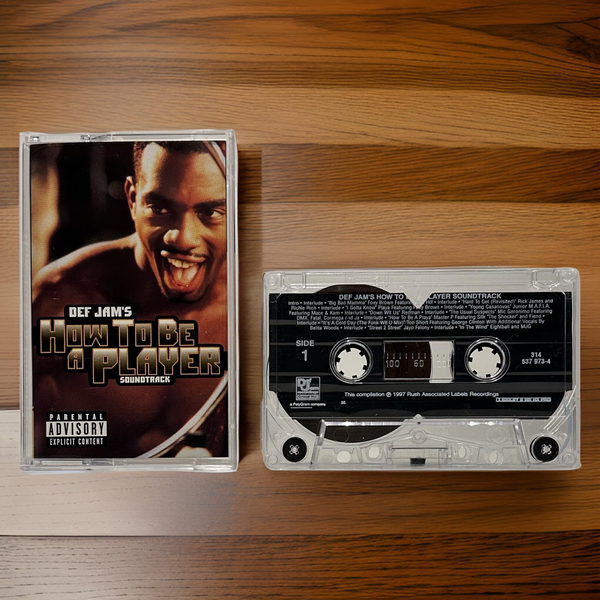 •HOW TO BE A PLAYER ~ SOUNDTRACK• ~1997 OG PRESSING~ (CASSETTE TAPE)