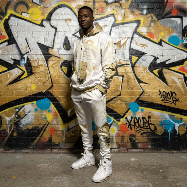•CROOKS & CASTLES• JOGGER SWEATSUITS (FLEECY SOFT LINED) (1 of 1 Sample)