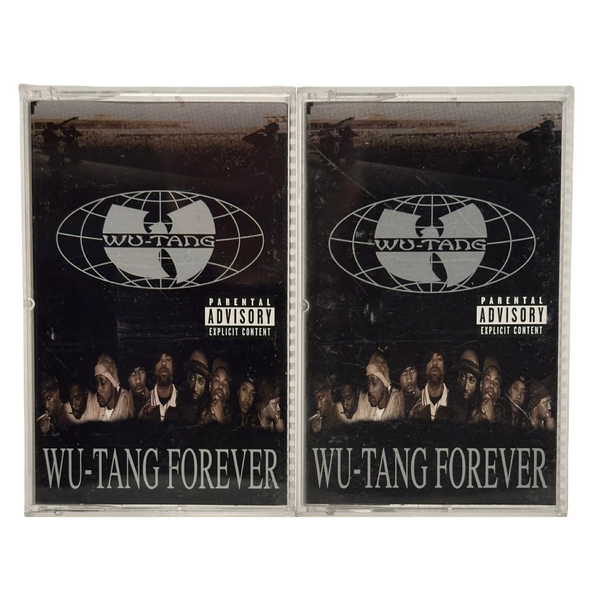 •WU-TANG CLAN ~ FOREVER• ~1997 OG DOUBLE ALBUM CANADIAN PRESSINGS~ (2CD & 2CASSETTE TAPES)