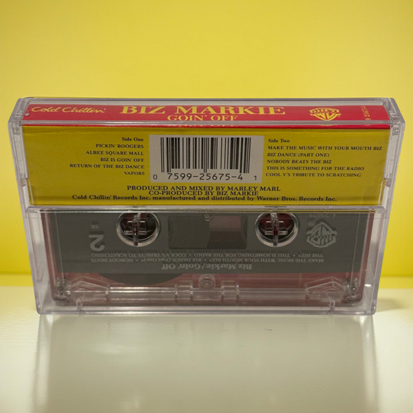•BIZ MARKIE - GOIN’ OFF• ~1988 OG PRESSING~ (CASSETTE TAPE)