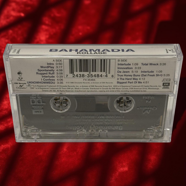 •BAHAMADIA - KOLLAGE• ~1996 OG CANADIAN PRESSING~ (CASSETTE TAPE)